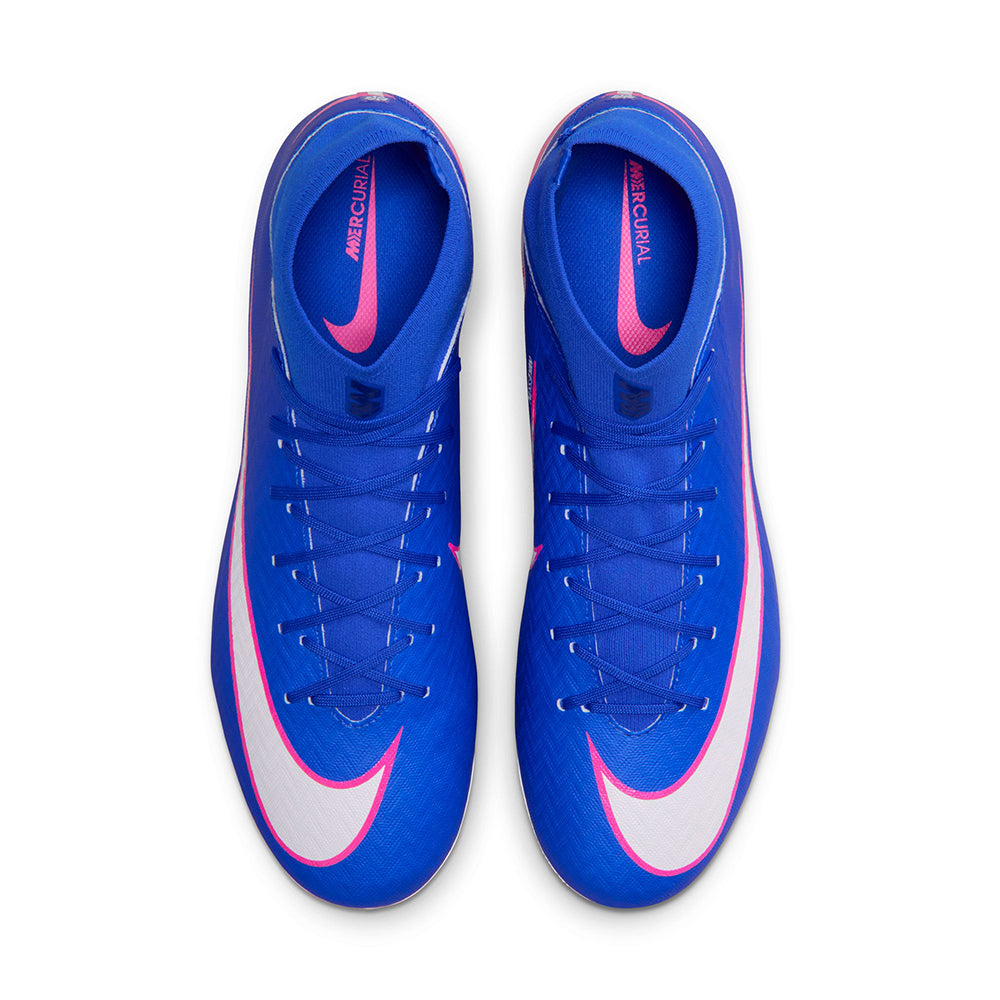 Nike Unisex Zm Superfly 10 academymy Ag Soccer Cleats in Blue Color