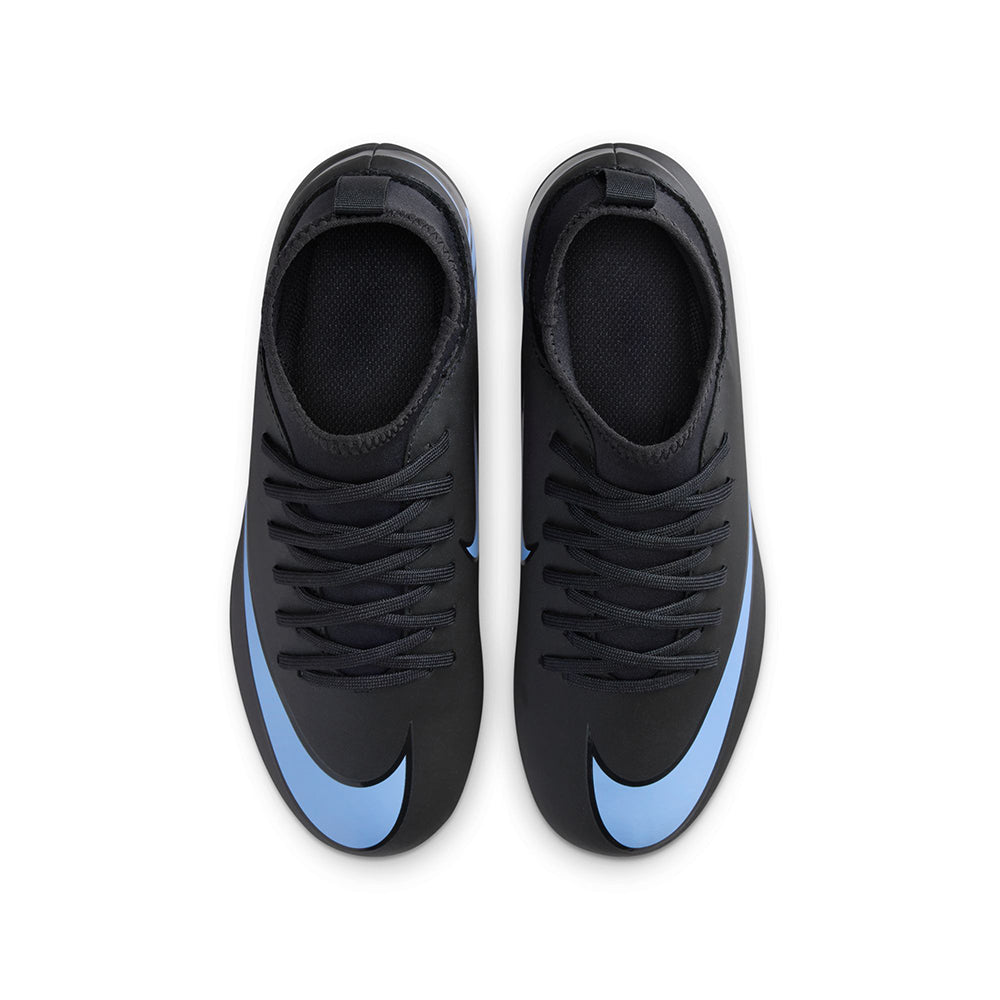 Nike Kids Superfly 10 Club FG/MG Soccer Cleats in Black Color