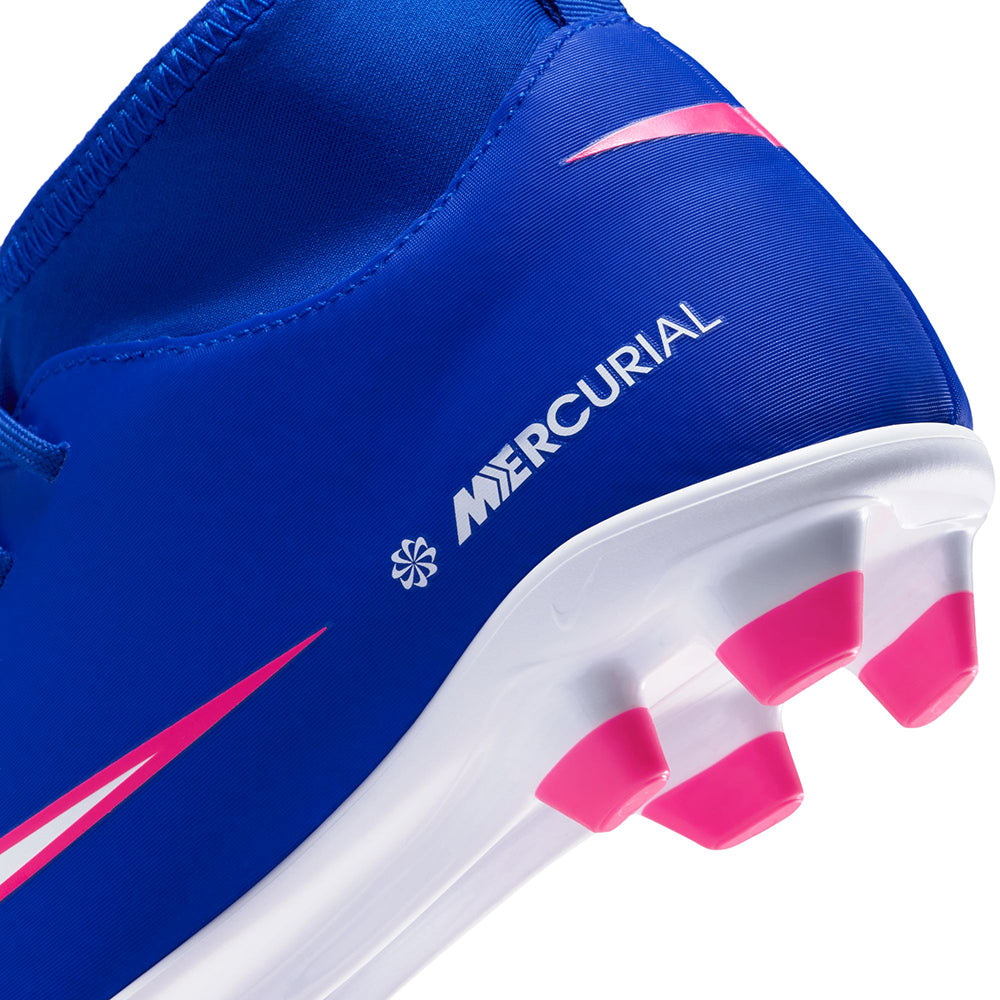 Nike Kids Superfly 10 Club FG/MG Soccer Cleats in Blue Color