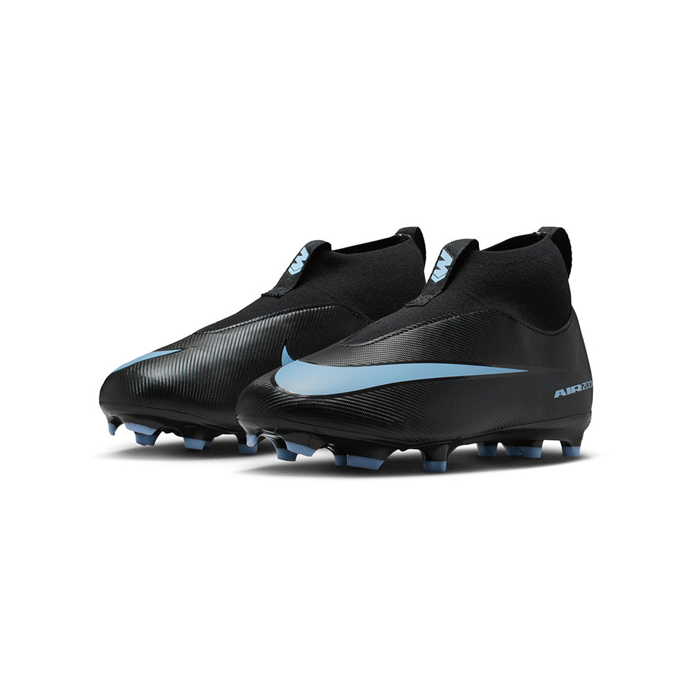 Nike Kids mercurial superfly 10 academy FG Soccer Cleats in Black Color