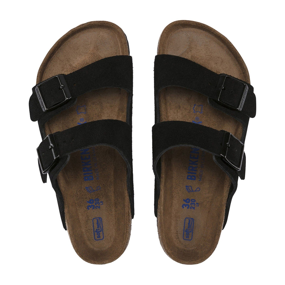Birkenstock Unisex M Arizona Soft Reg. Sandals in Black Color
