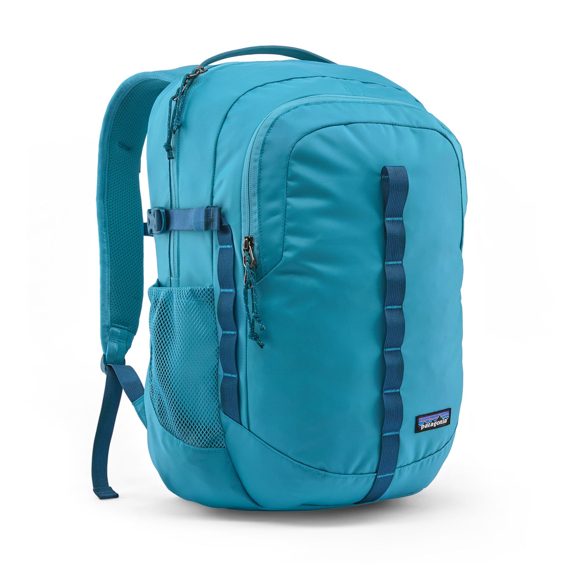 patagonia classic backpack Refugio Daypack 26L Mako Blue 颜色:Set A:Fire Perch+Rainbow Shiner+Brook Trout Genesis Live and of course 9 meter fishing pole