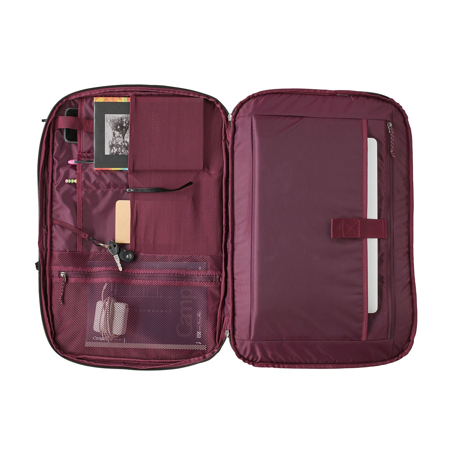 Patagonia Black hole MLC Bags in Purple Color