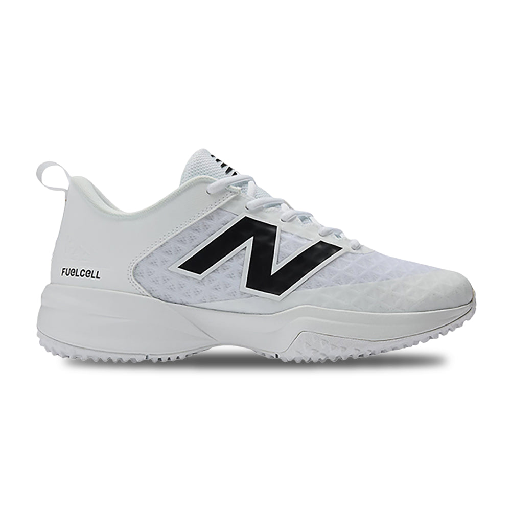 New Balance Fuellcell 4040 V8 Turf Cleats in White Color