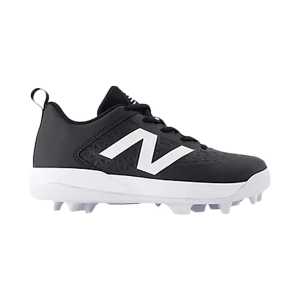 New Balance 4040V8 Kids Rubber Baseball Cleats in Black Color