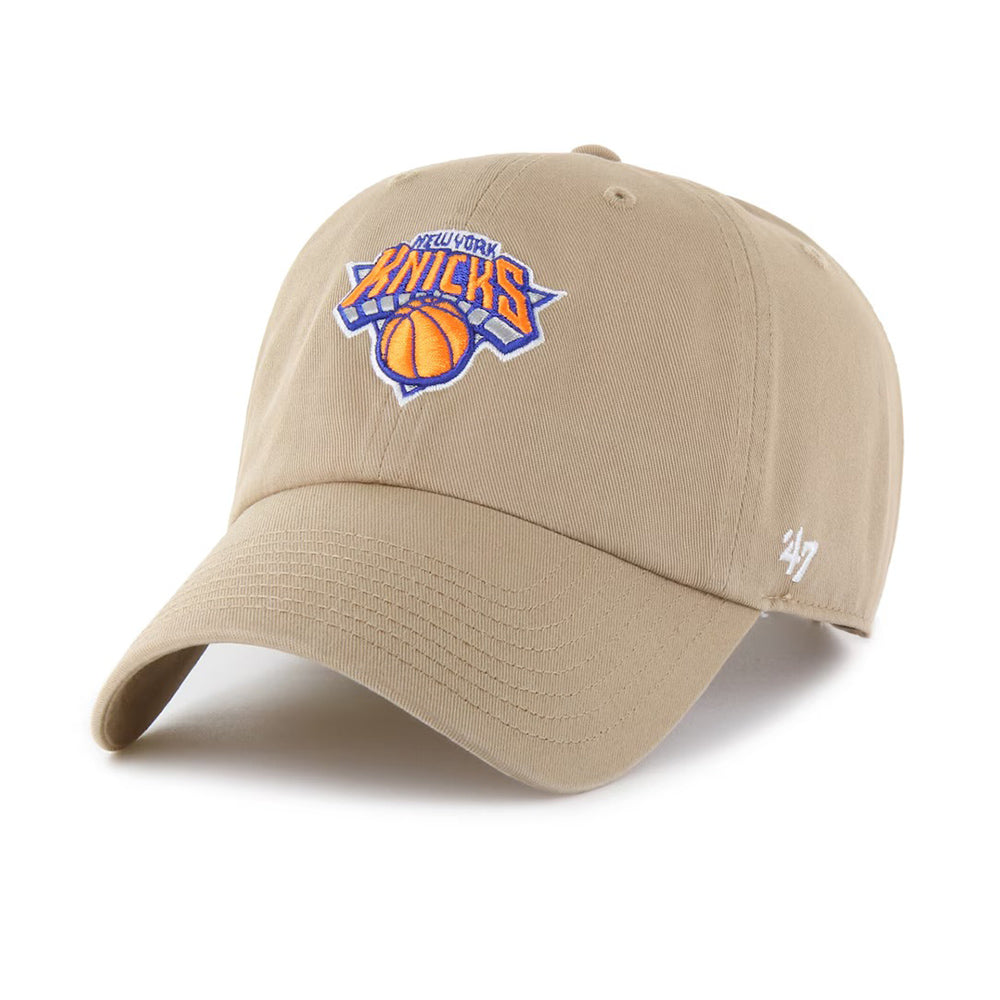 47 Brand new york knicks 47 Clean Up Hat Fan Apparel in Brown Color