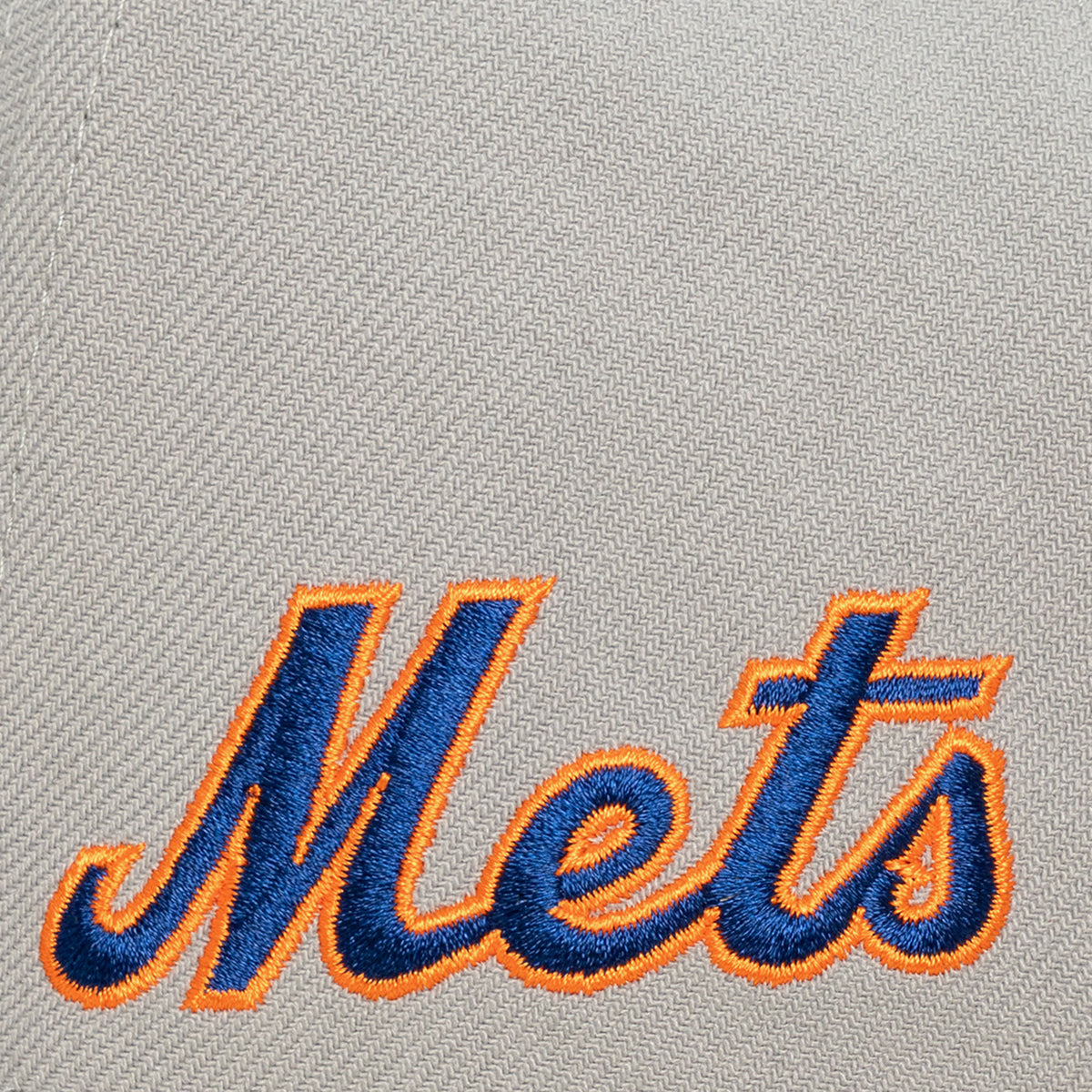 Mitchell And Ness new york mets Lgndry away Pro Snpbk Fan Apparel in Grey Color