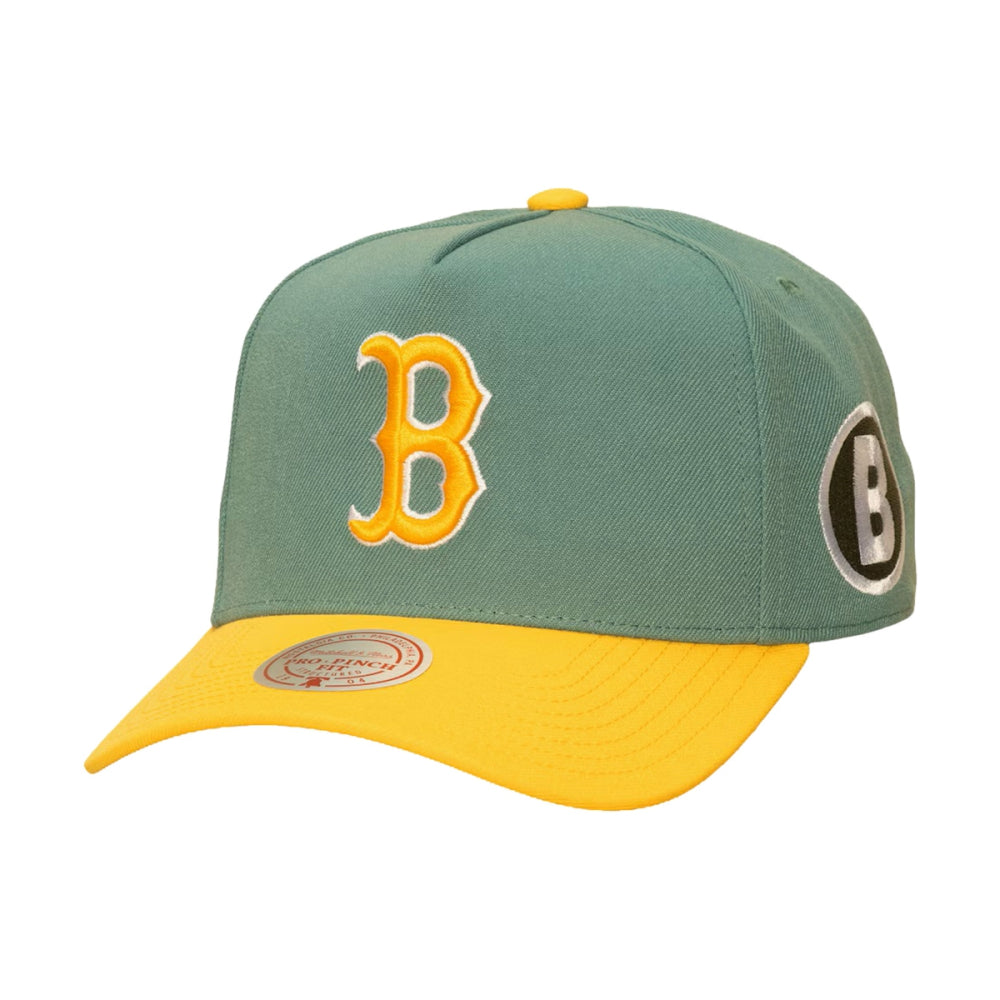 Mitchell And Ness Bos City Cnct Pro Snpbck Fan Apparel in Green Color