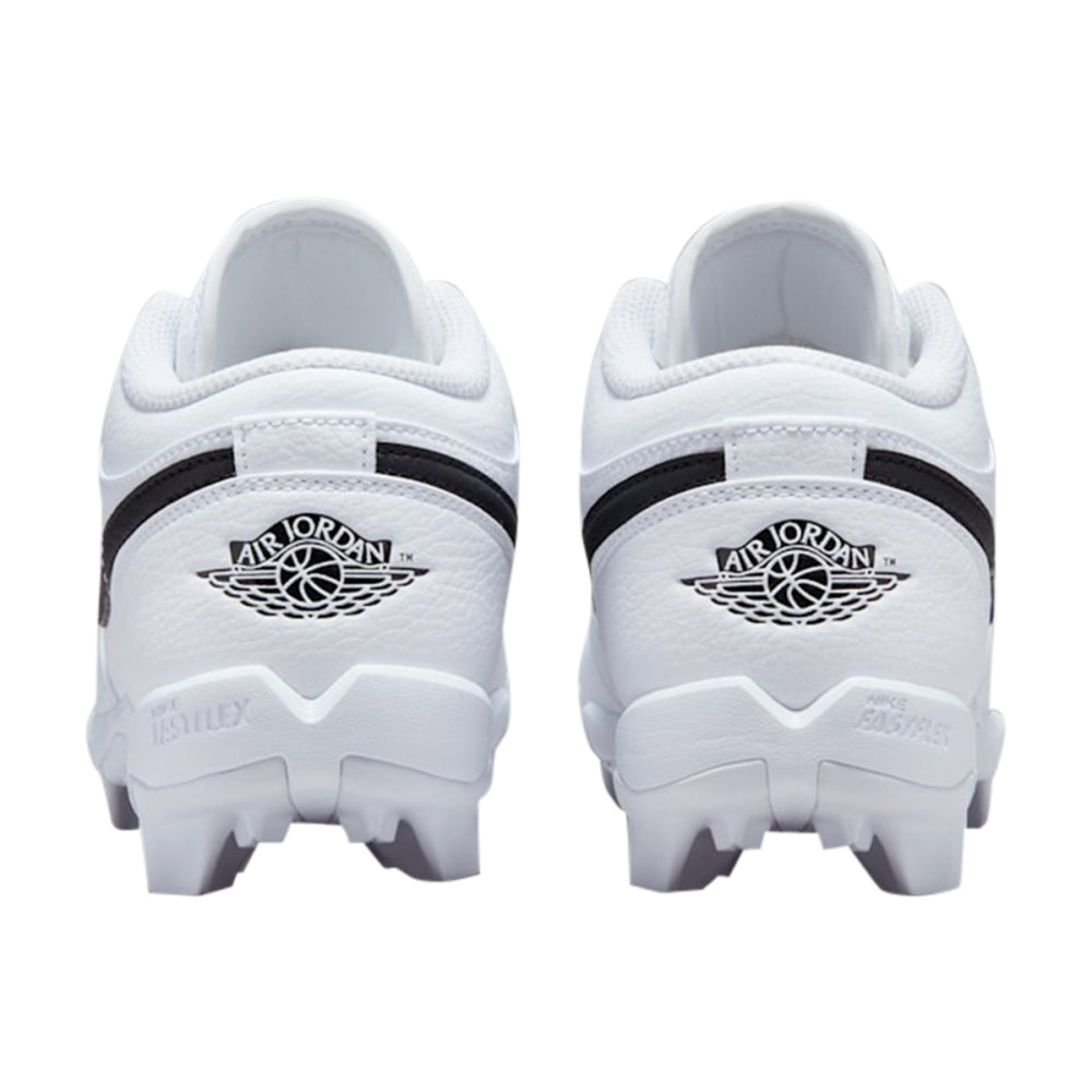 Jordan Kids Jordan 1 Low Fb Cleat Football Cleats in White Color