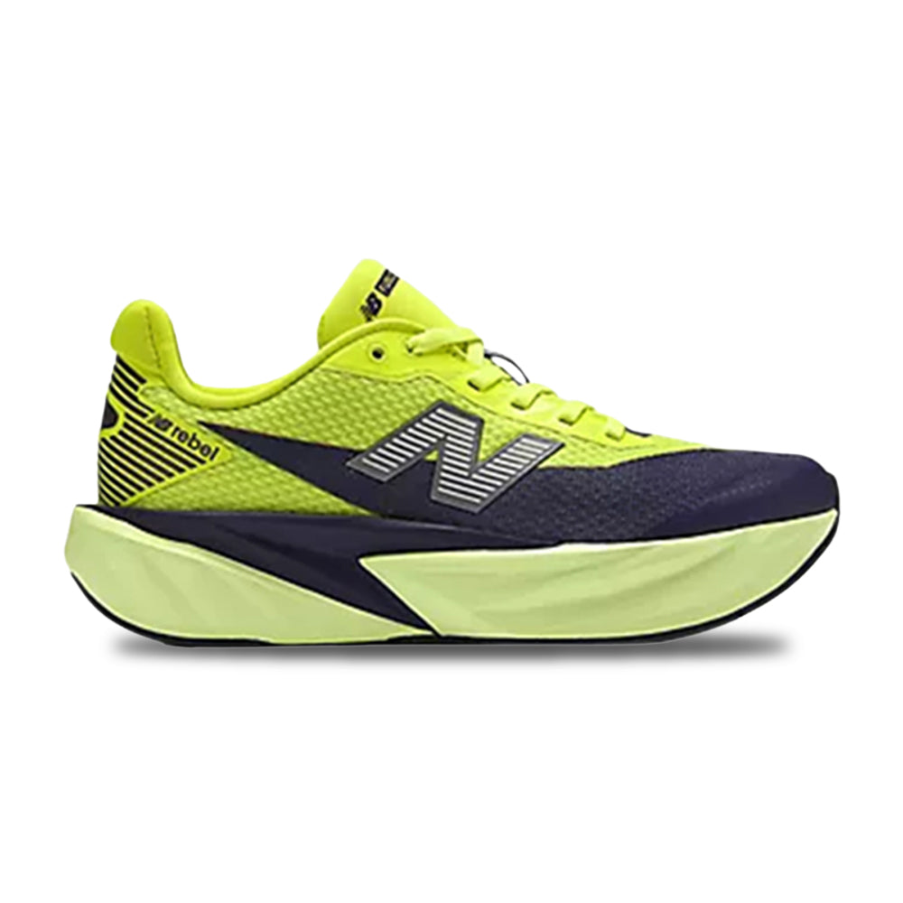 New Balance Kids Fuellcell Rebel Running Shoes in Green Color