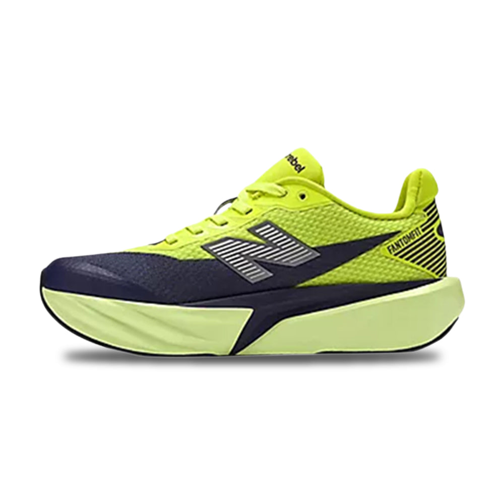 New Balance Kids Fuellcell Rebel Running Shoes in Green Color