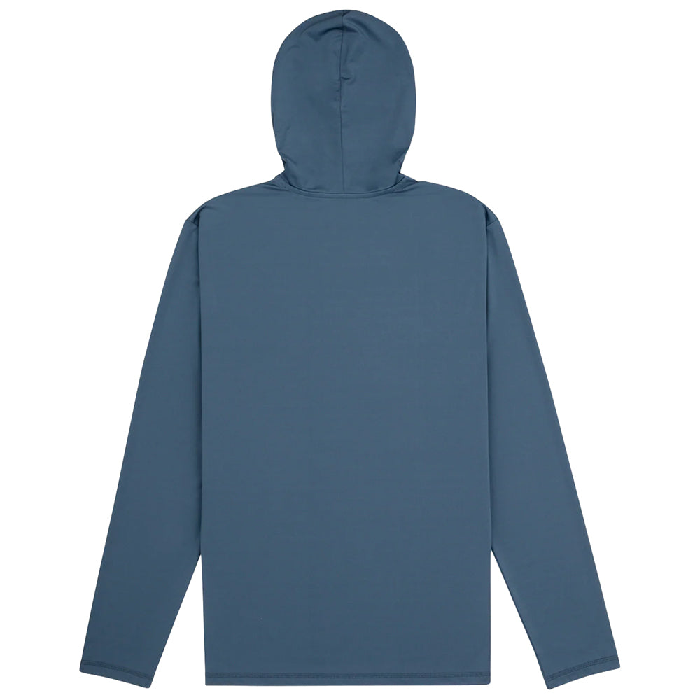 Hurley Nybrid Hooded UPF Ls Swimsuits in Blue Color