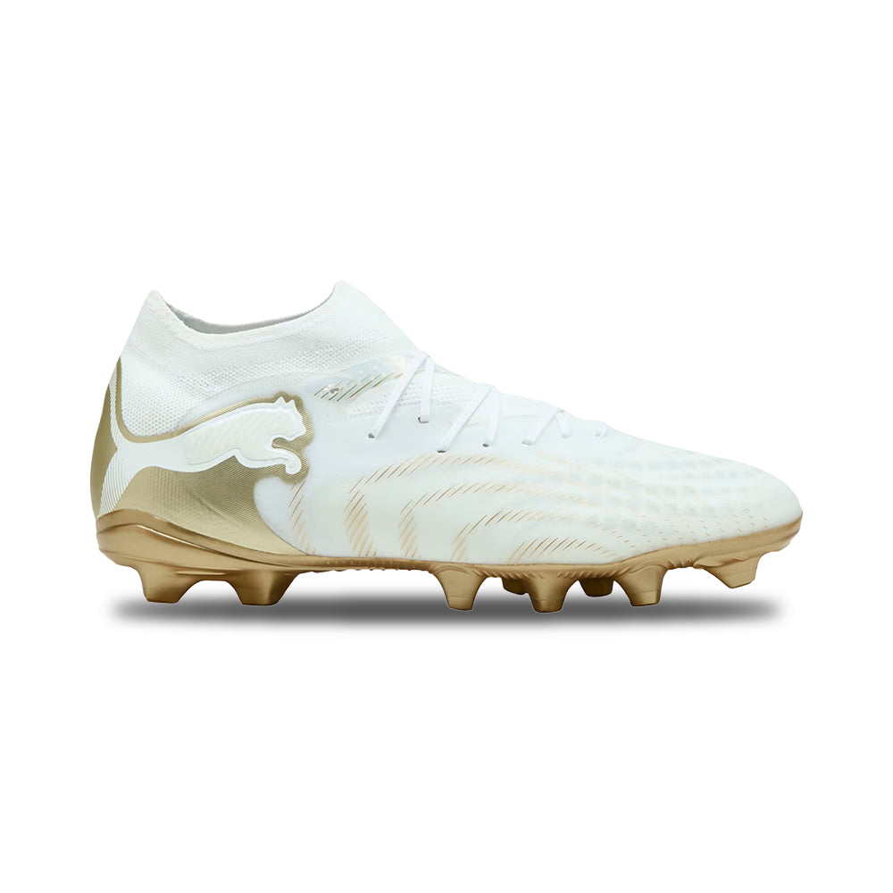 Puma Future 9 Pro FG/AG Soccer Cleats in White Color