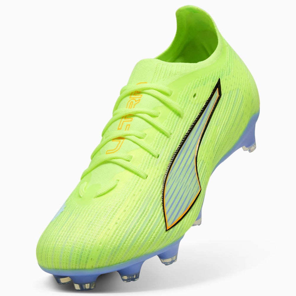 Puma Ultra 9 Pro FG/AG Lt Up Softball Cleats in Yellow Color