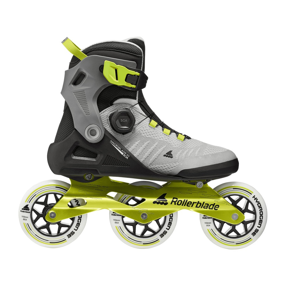 Rollerblade Macroblade 110 BOA Inline Skates in Black Color