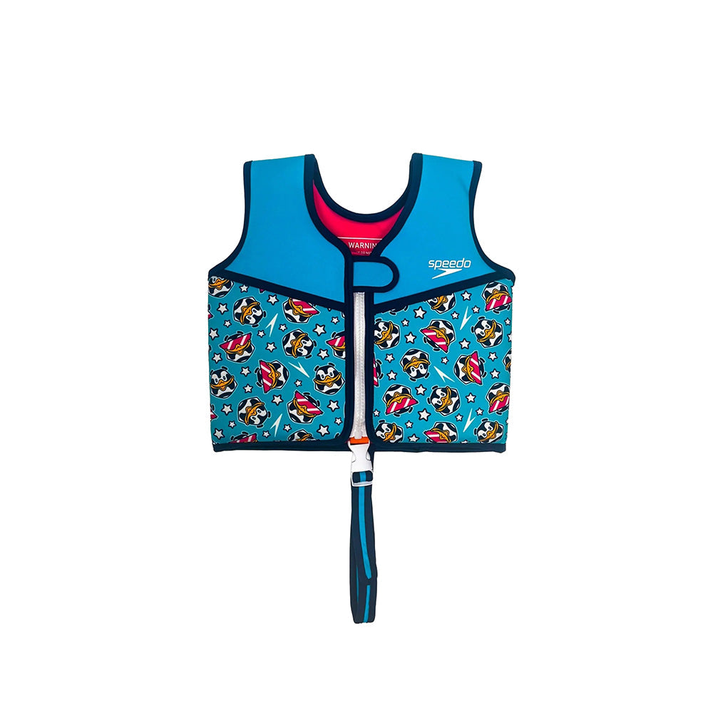 Speedo Printed Neoprene Sm Vest Swimming Accessories in Blue Color