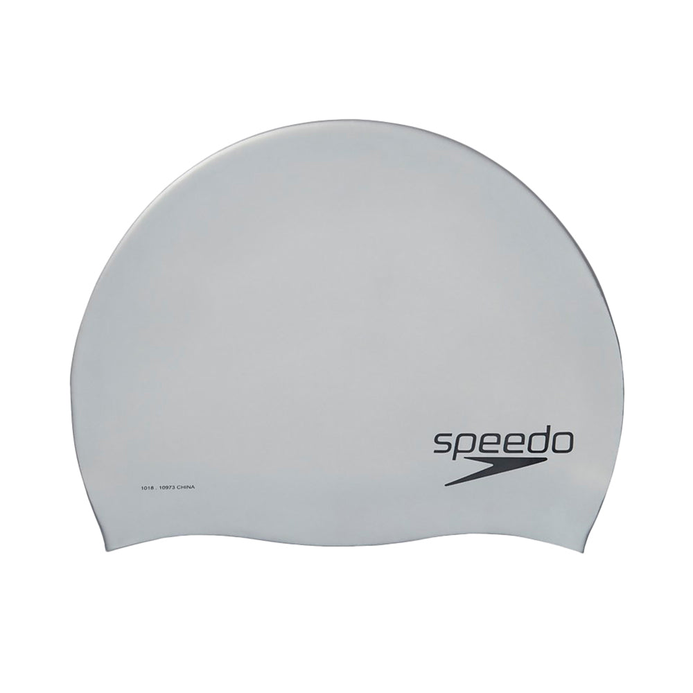 Speedo Silicone Cap Swimming Caps in Grey Color