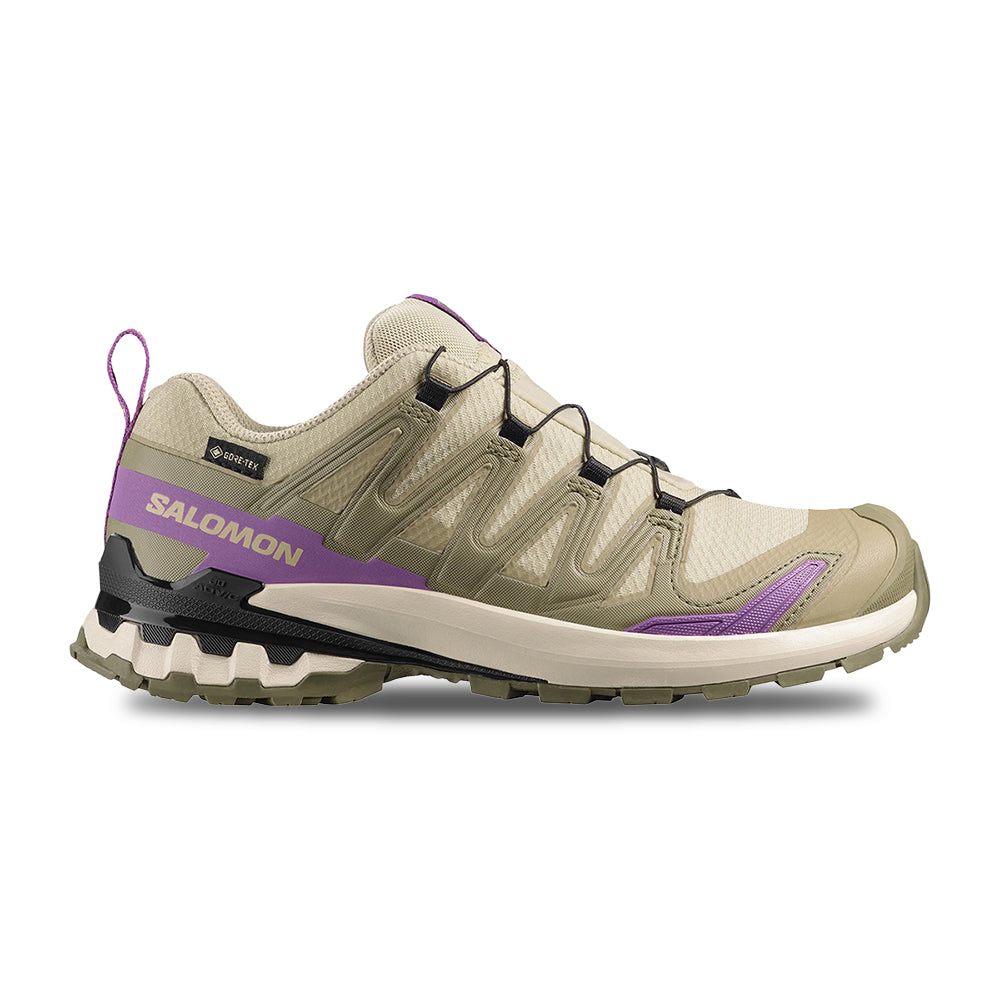 Salomon Xa Pro 3D V9 GORE-Tex W Trail Shoes in Green Color
