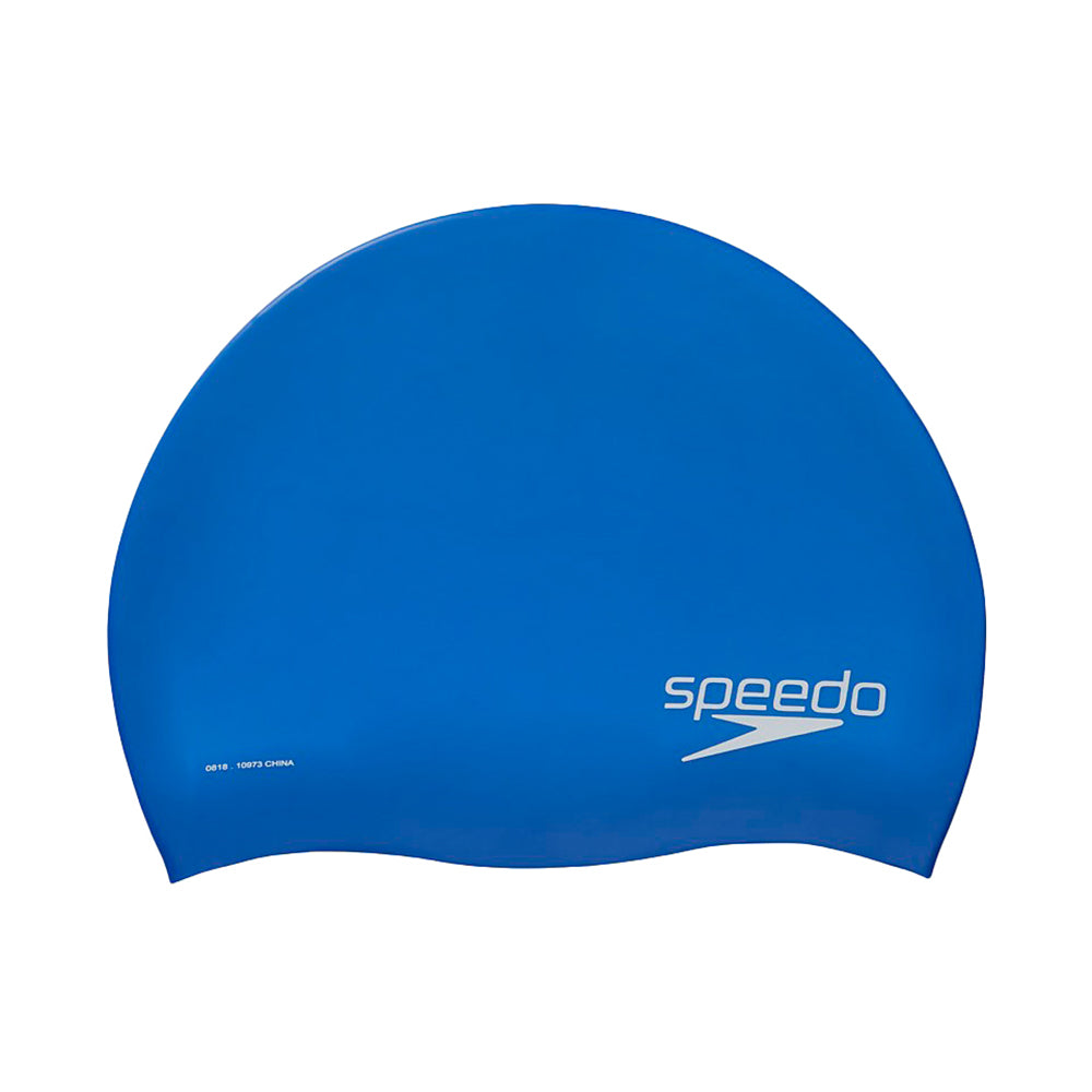 Speedo Silicone Cap Swimming Caps in Blue Color