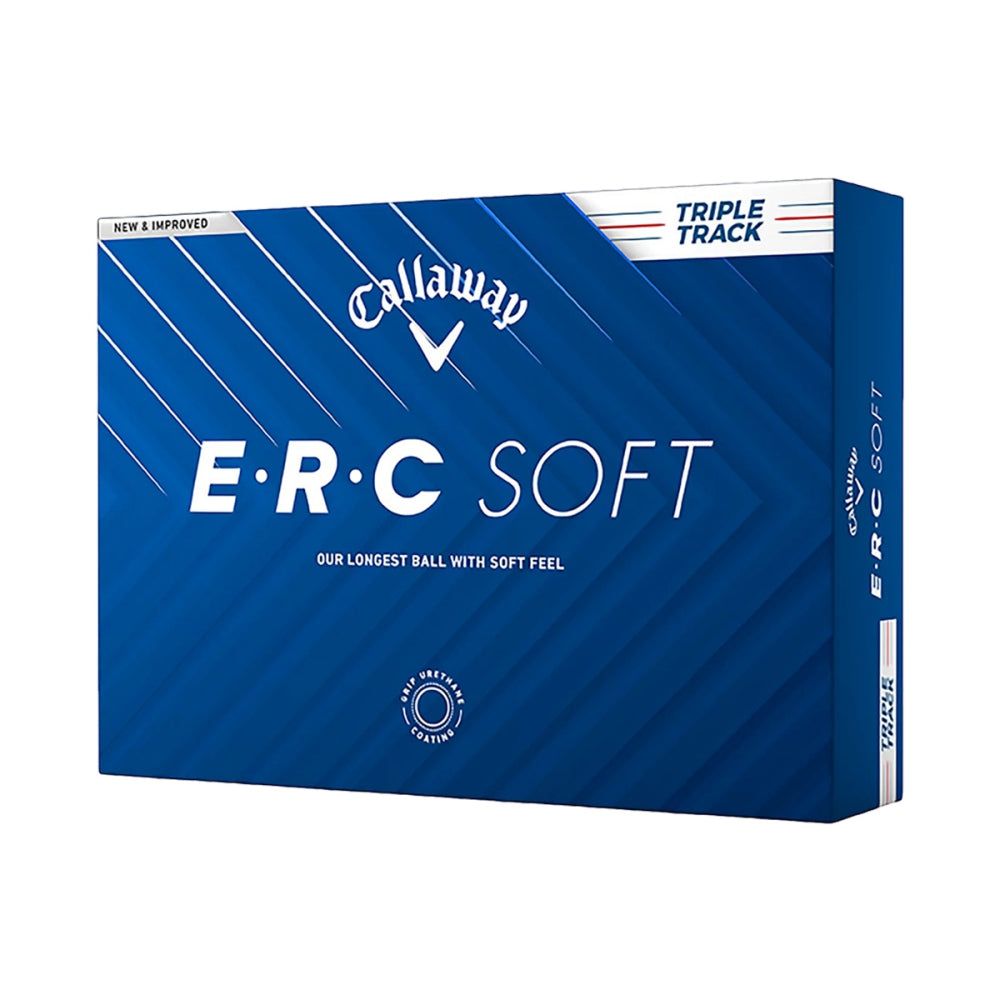 Callaway Golf Erc Soft 25 Trptrk Dz Golf Balls in White Color