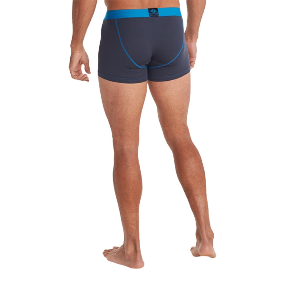Ex Officio M Give-N-Go 2.0 Boxer 2 Underwear in Blue Color