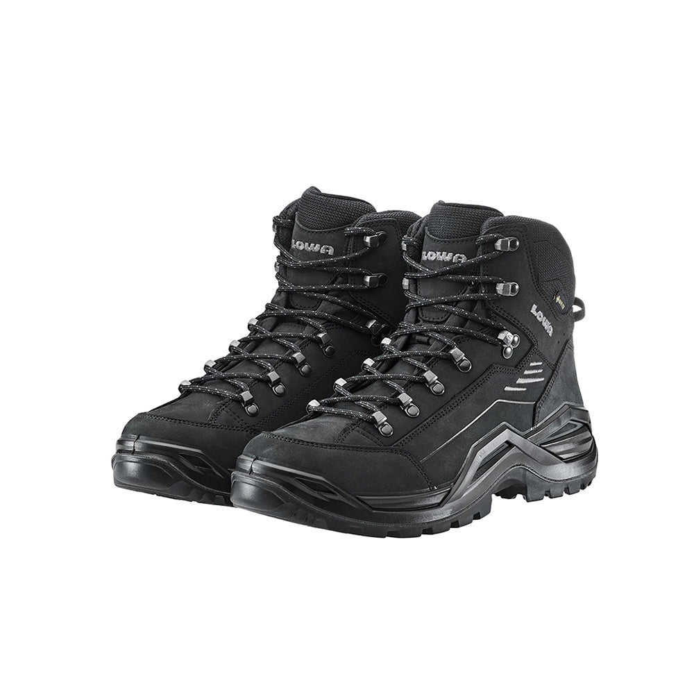 Lowa Renegade Evo GORE-Tex Mid Nrrw Boots in Black Color