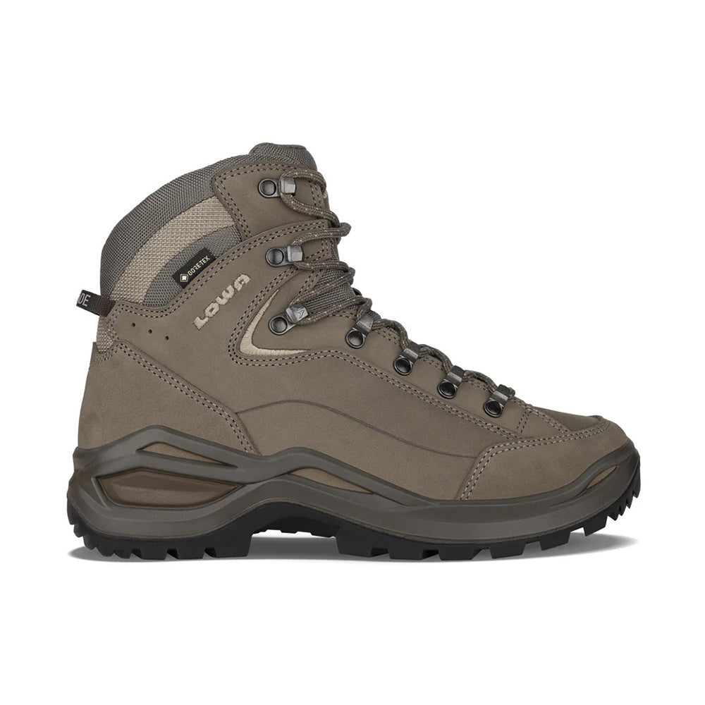Lowa Renegade Evo GORE-Tex Mid Ws Boots in Brown Color