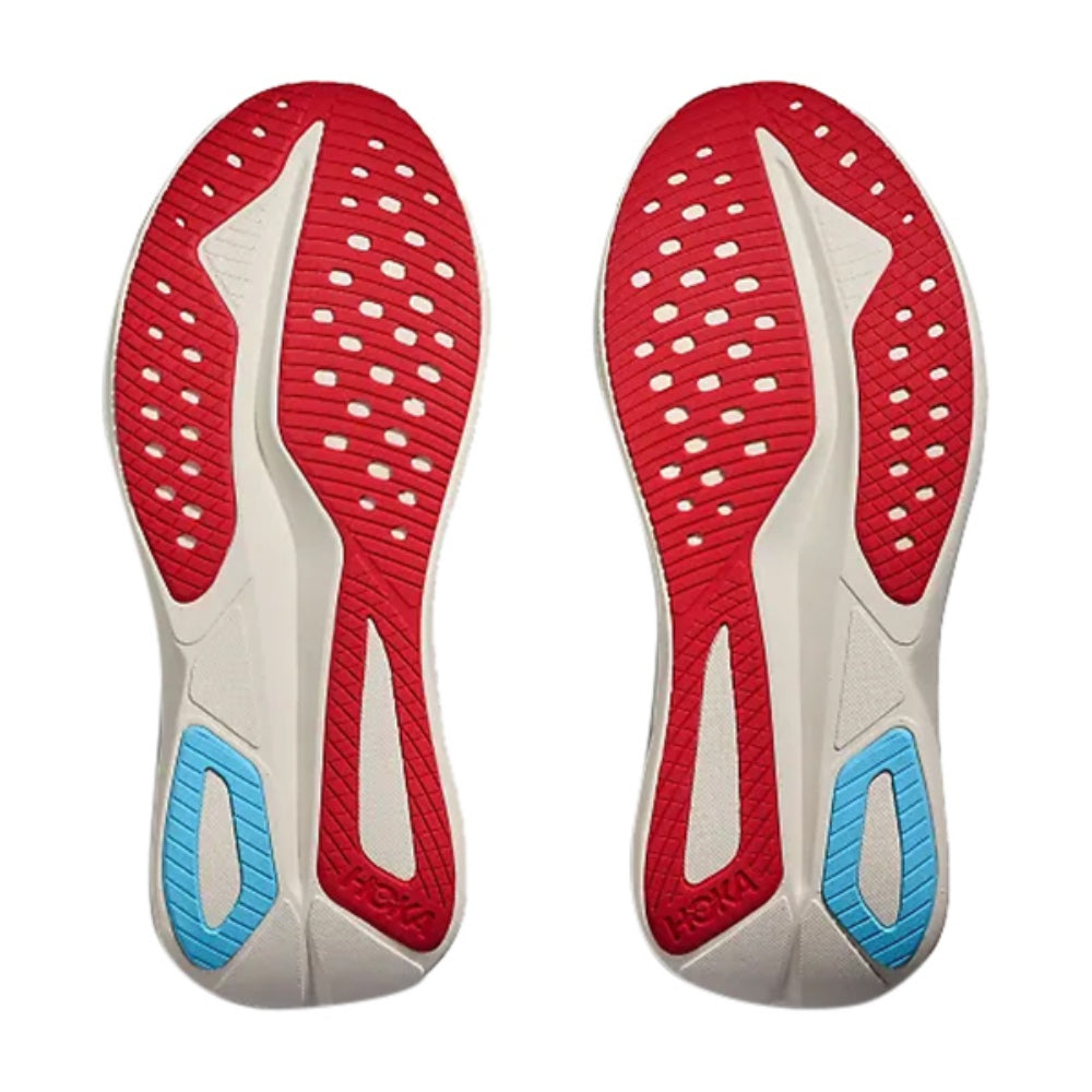 Hoka W Mach 7 Running Shoes in White Color