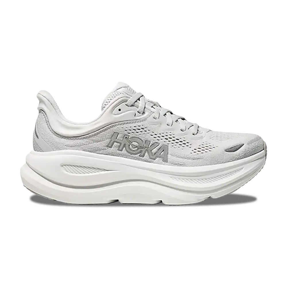 Hoka W Bondi 9 Running Shoes in White Color