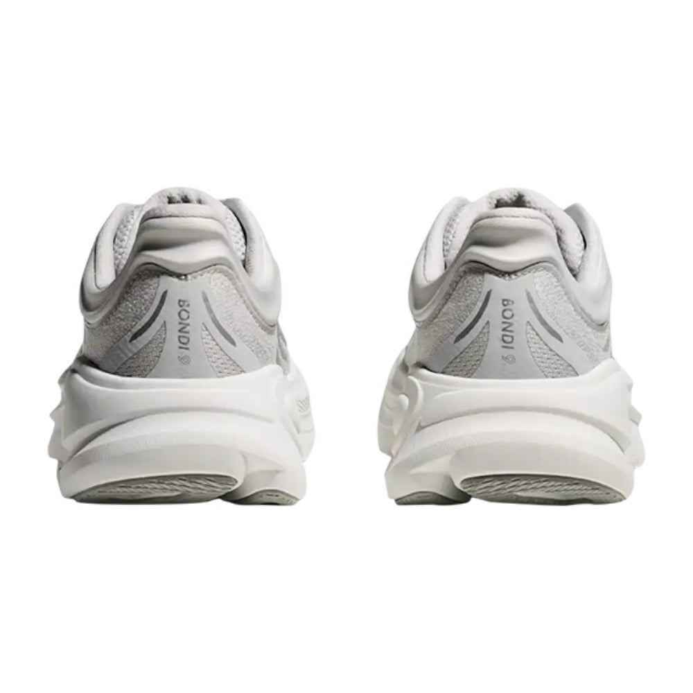 Hoka W Bondi 9 Running Shoes in White Color