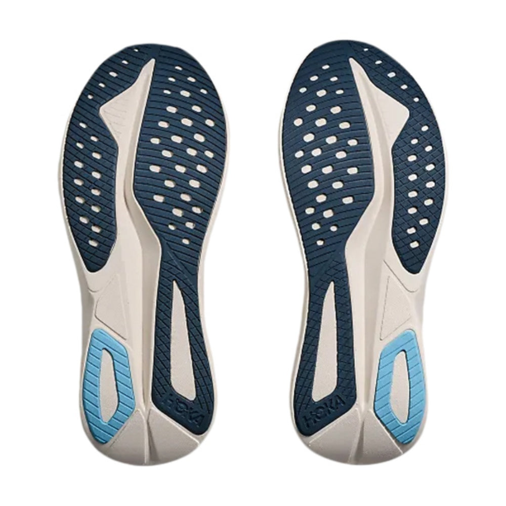 Hoka M Mach 7 Running Shoes in White Color