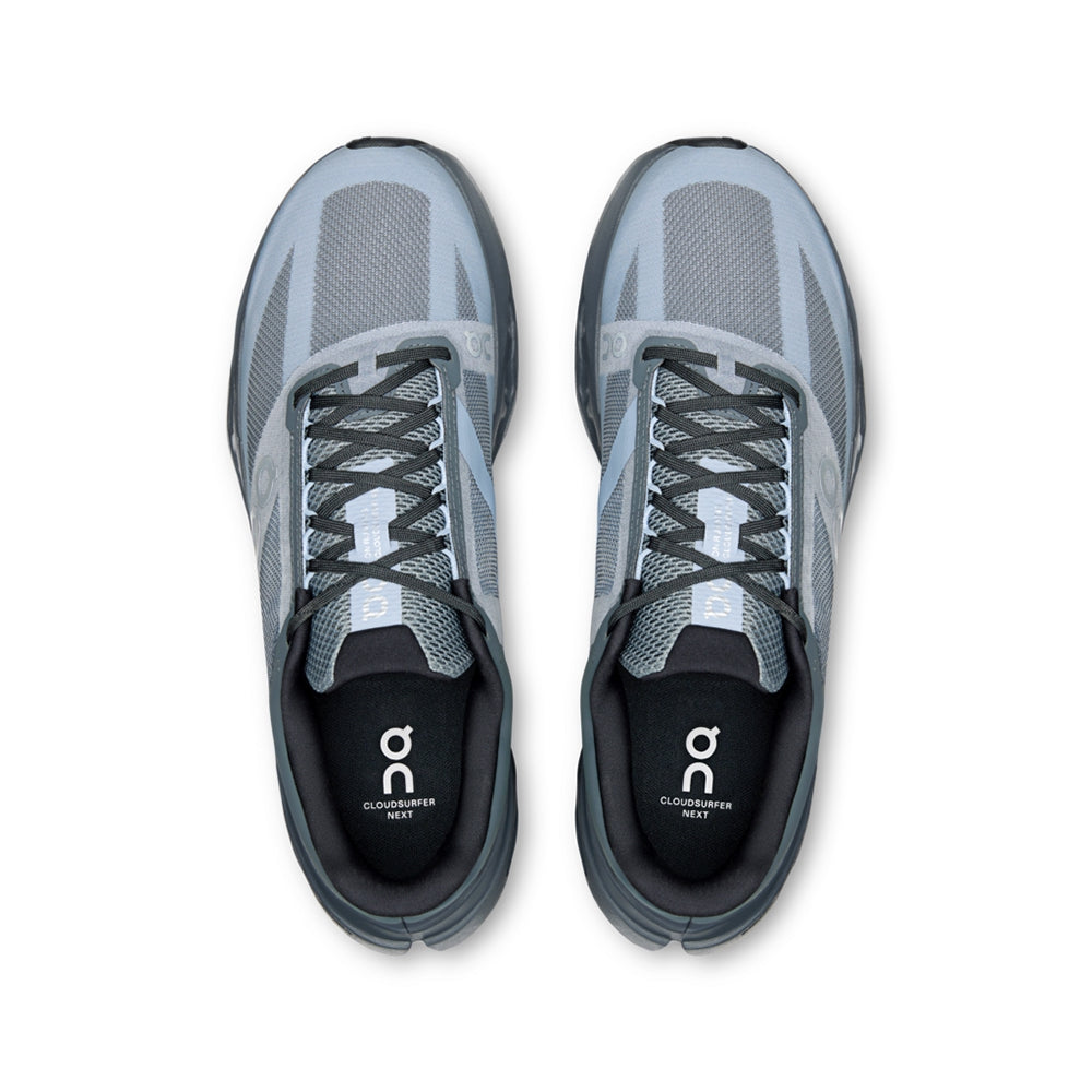 On M Cloudsurfer Next Running Shoes in Grey Color
