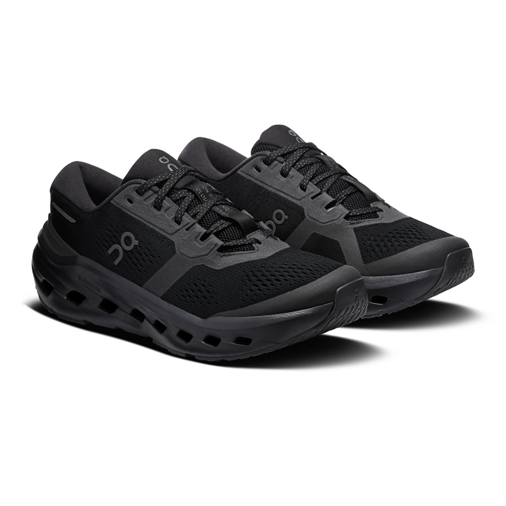 On W Cloudrunner 3 Running Shoes in Black Color