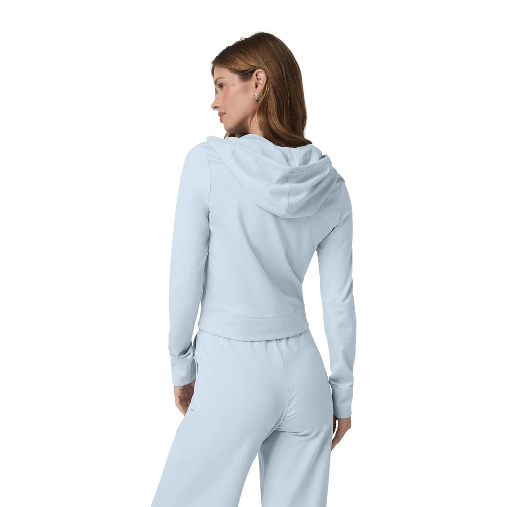 Vuori Halo Mini Fz Hoodie Pullover in Blue Color