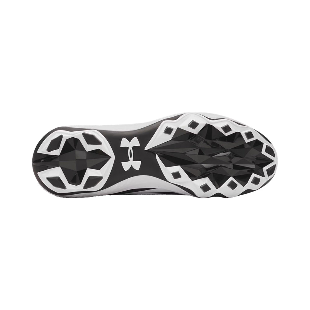 Under Armour Ua Spotlight Mid Baseball Cleats in Black Color