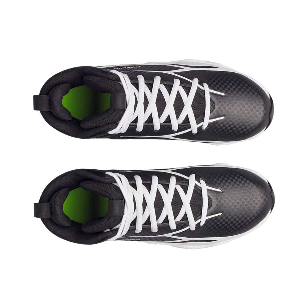 Under Armour Ua Spotlight Hammer Jr. Football Cleats in Black Color