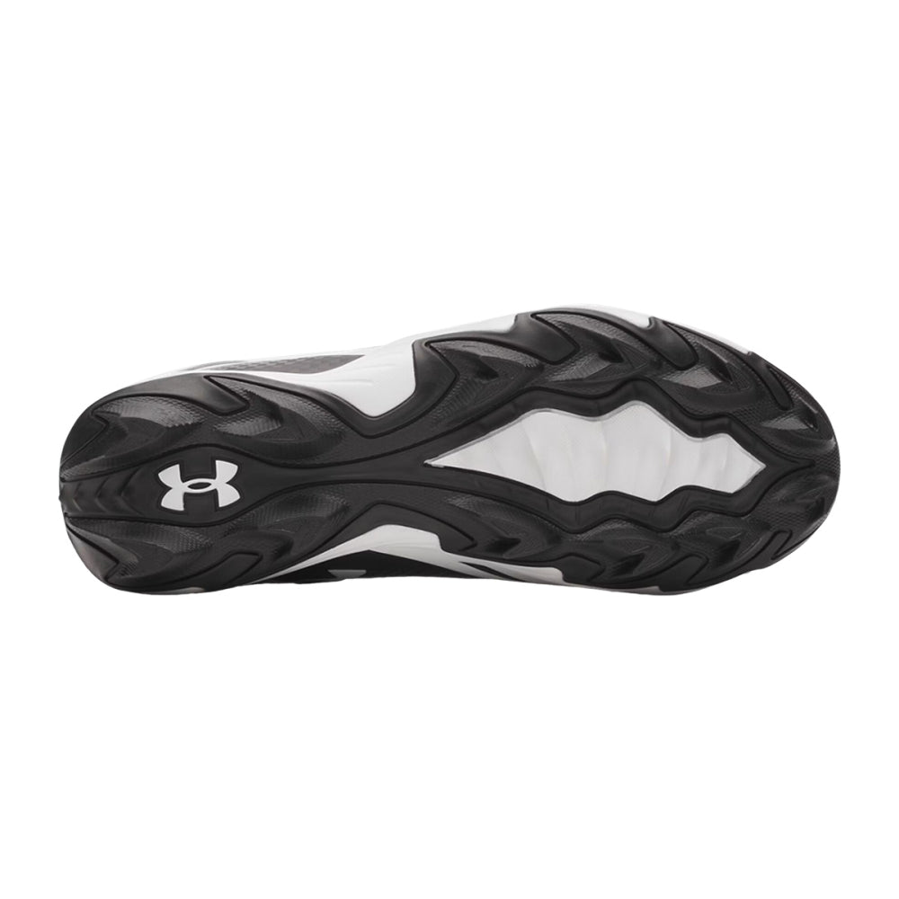 Under Armour Ua Spotlight Hammer Jr. Football Cleats in Black Color