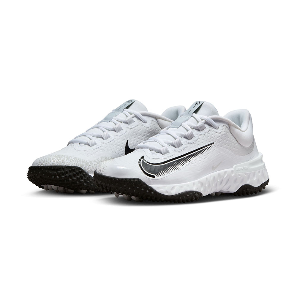 Nike Alpha Huarache elite 4 Trf Softball Cleats in White Color