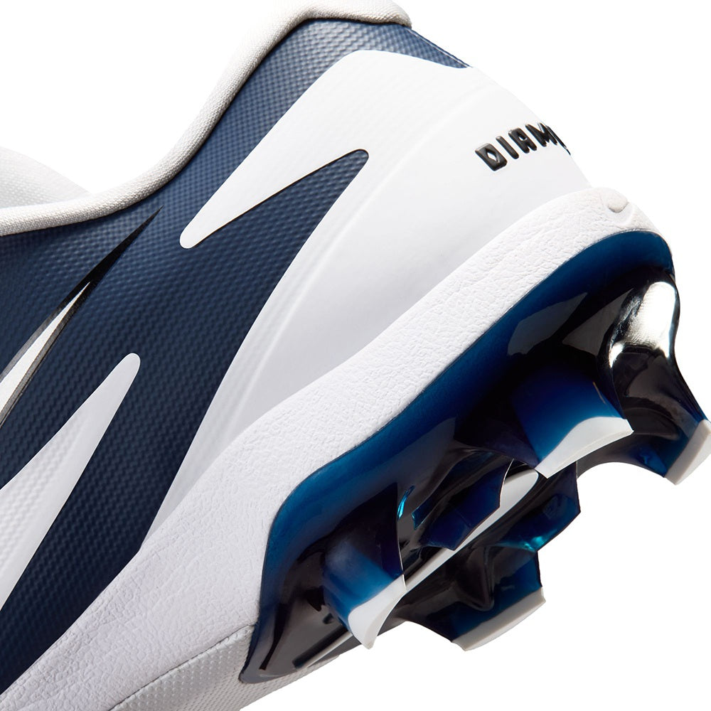 Nike Diamond Standout MCS Baseball Cleats in White Color