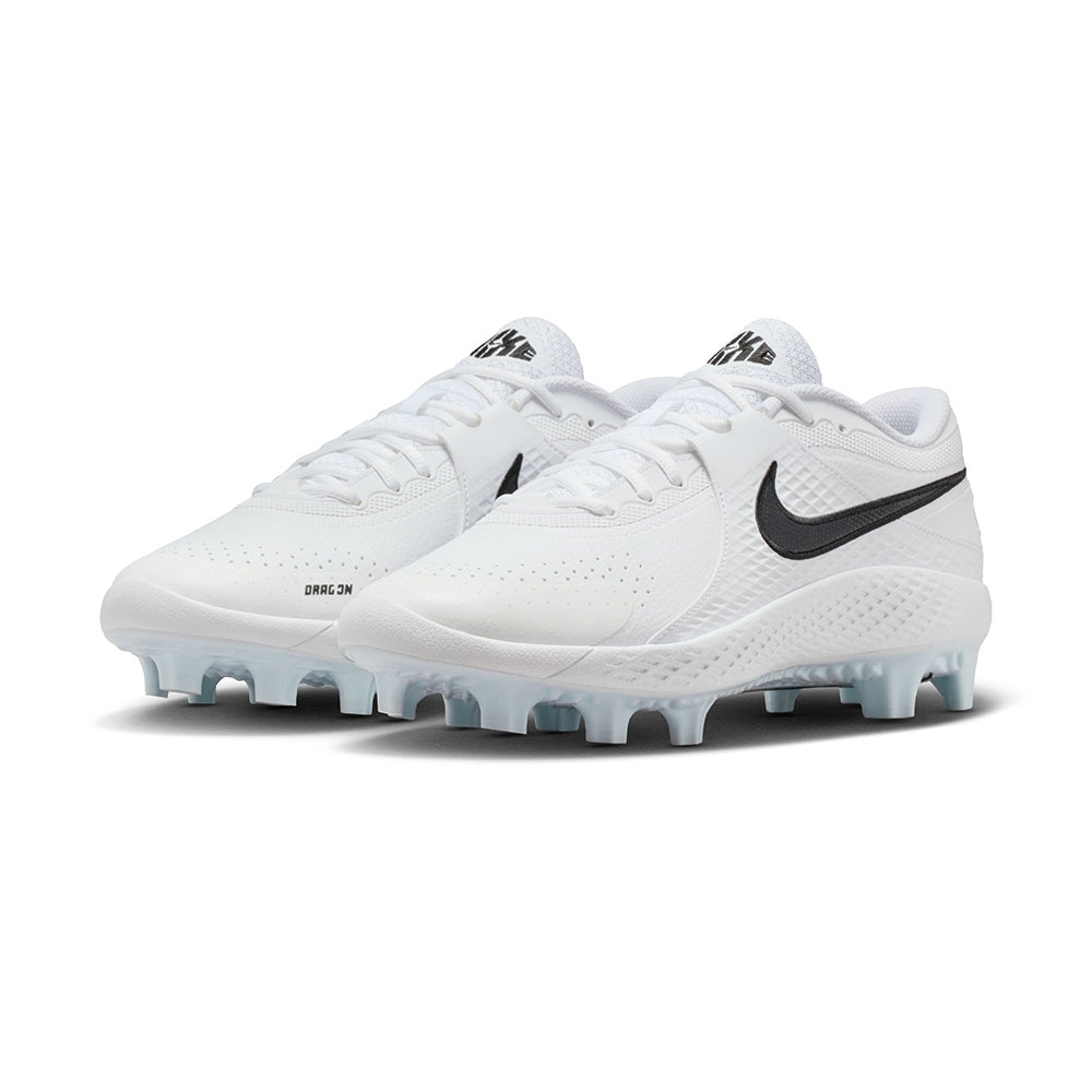 Nike Diamond Gamer MCS Baseball Cleats in White Color