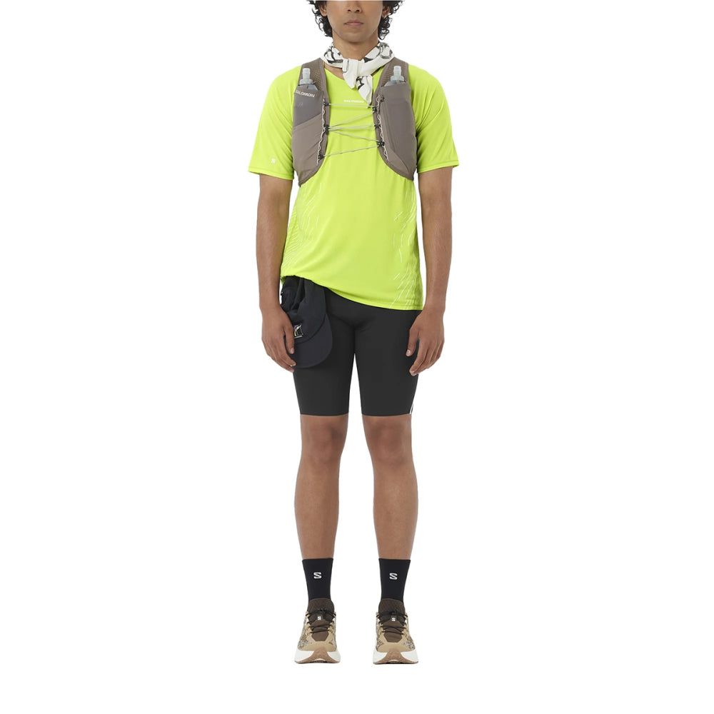Salomon Sense Aero Stow Tght 9 M Shorts in Black Color