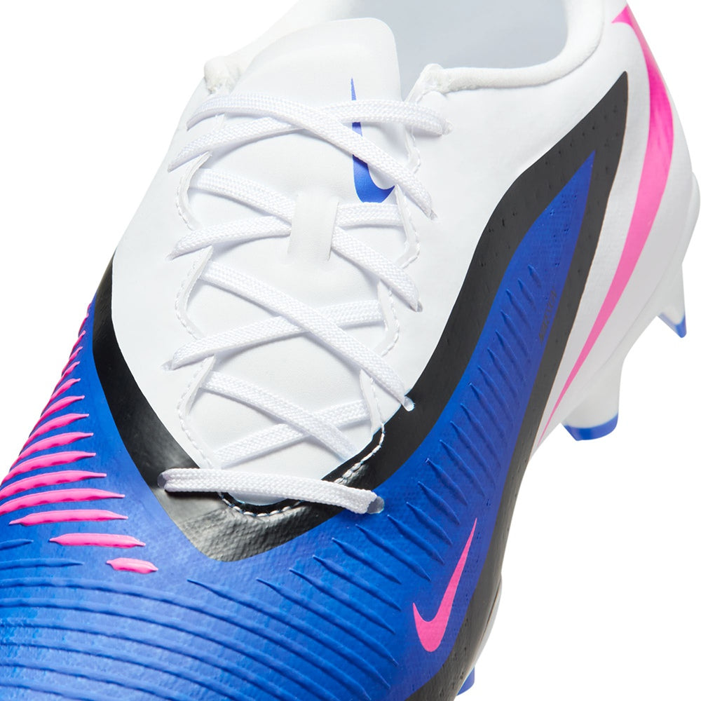 Nike Phantom 6 Low Academy MG Soccer Cleats in Blue Color