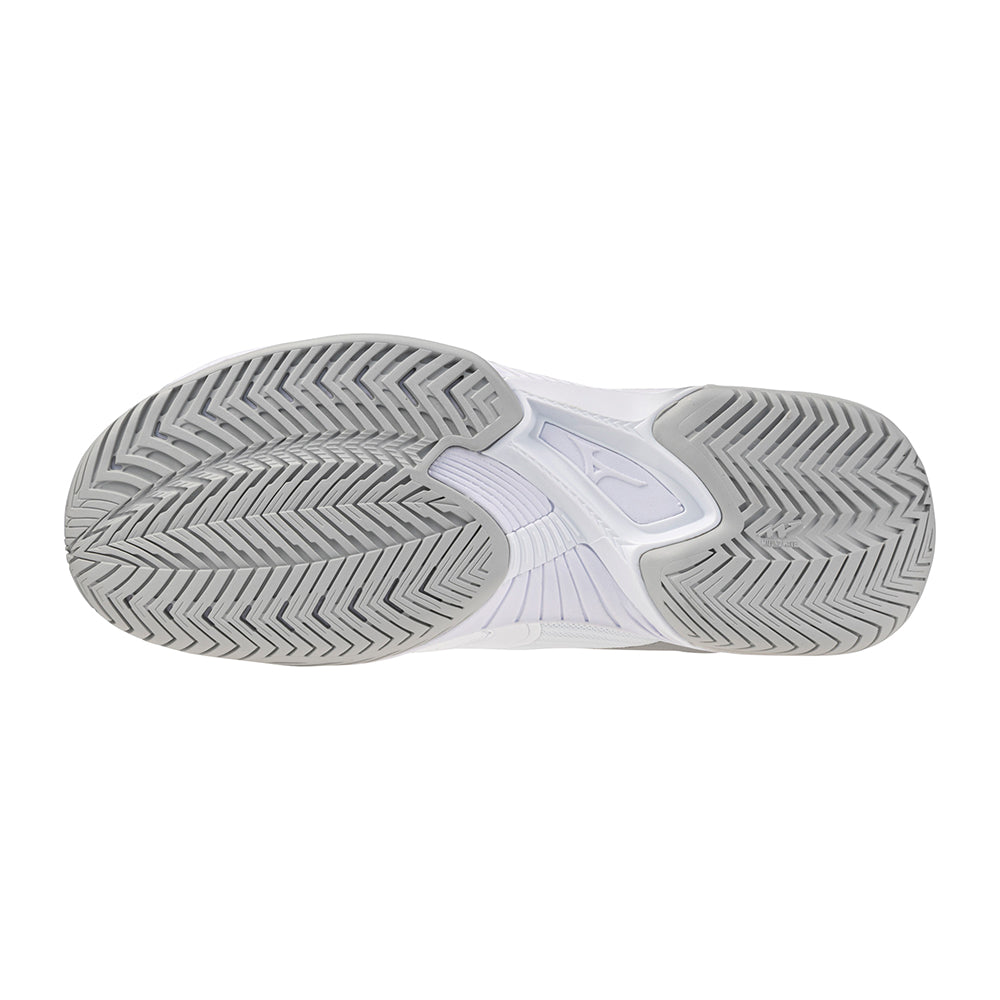 Mizuno Wave Exceed Court AC Tennis Shoes in White Color