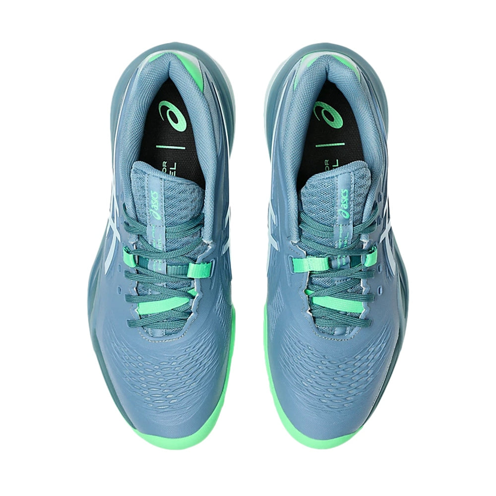 Asics GEL-Resolution X Padel Racquetball Shoes in Blue Color