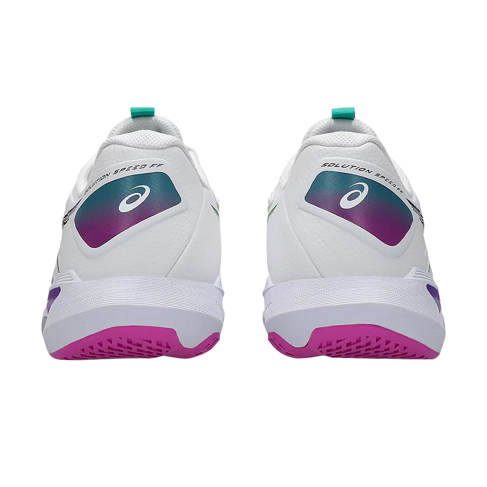 Asics Solution Speed FF 4 Tennis Shoes in White Color