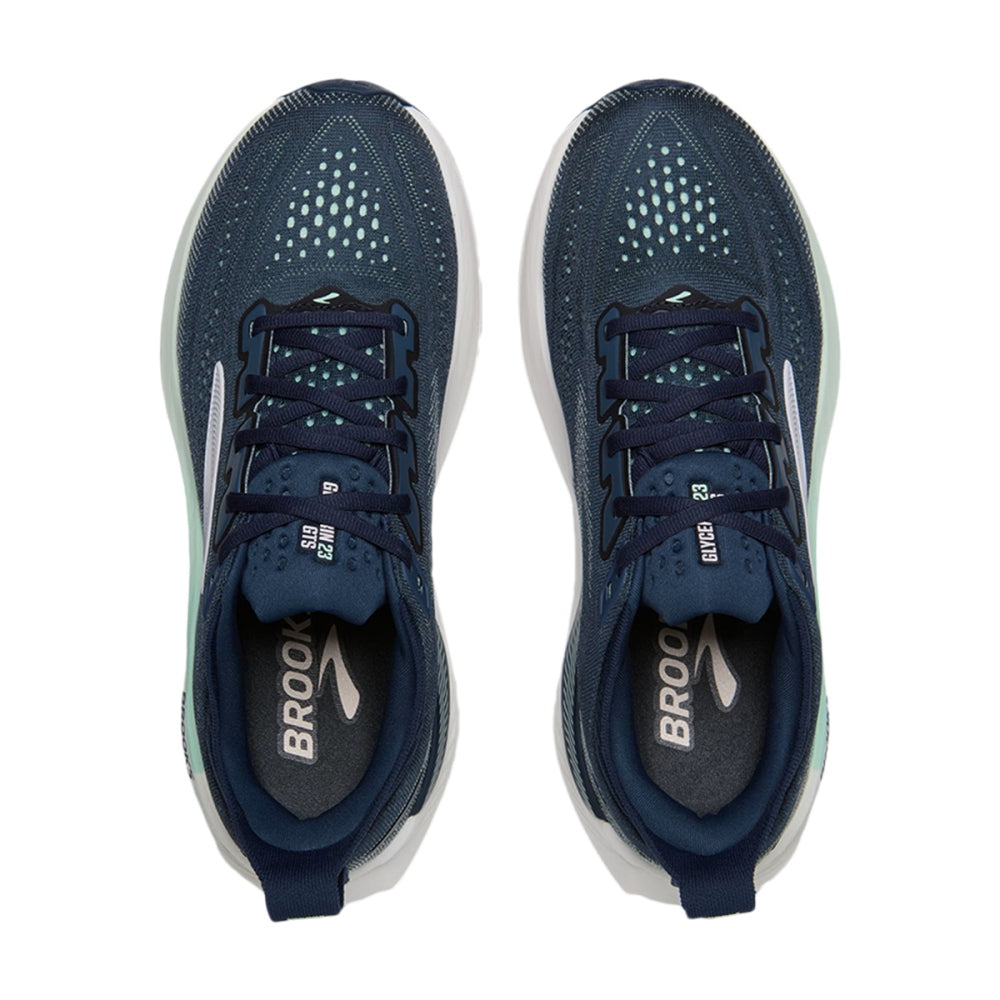 Brooks Glycerin GTS 23 Running Shoes in Blue Color