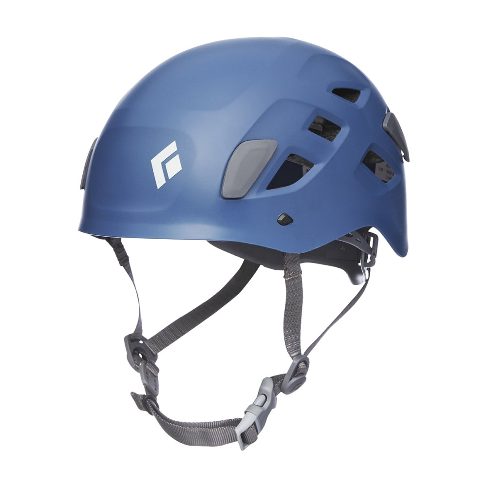 Black Diamond Half Dome Helmet Climbing Equipment in Blue Color