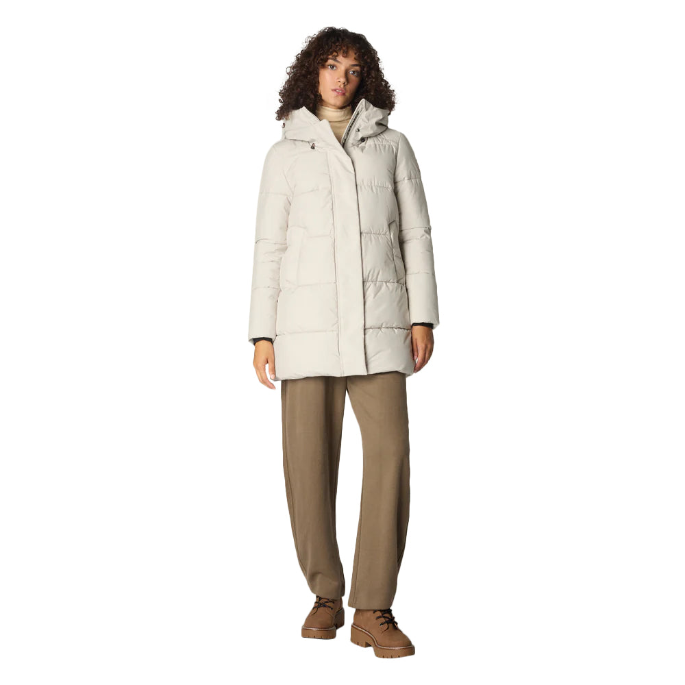 Save The Duck Bethany City Coats in Khaki Color