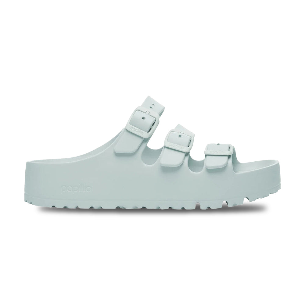 Birkenstock Florida III Flex Platfor Sandals in Green Color