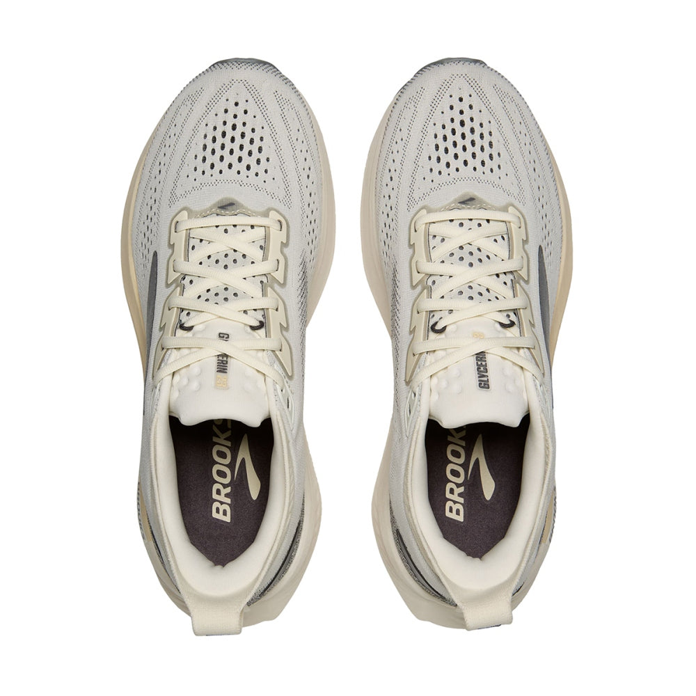 Brooks Glycerin 23 Running Shoes in White Color